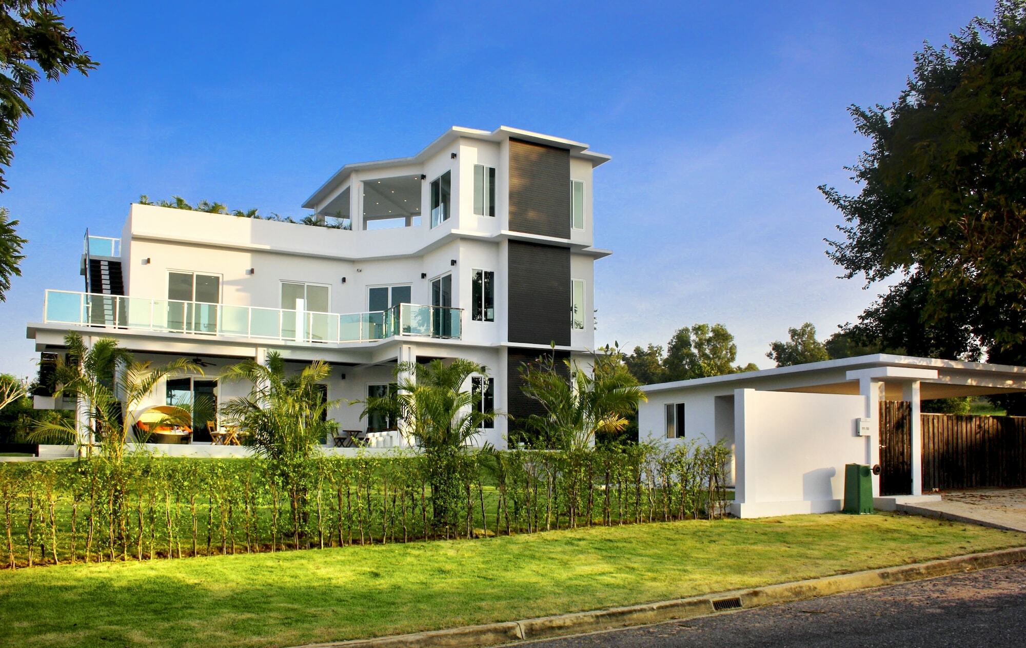 Green View Villas Bang Lamung Exterior foto